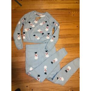 NEW Merry Christmas by Poof 2-Piece Snowman Set